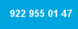 922 955 01 47 922 955 01 47